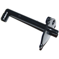 Kaffeeauslaufrohr schwarz für Incanto